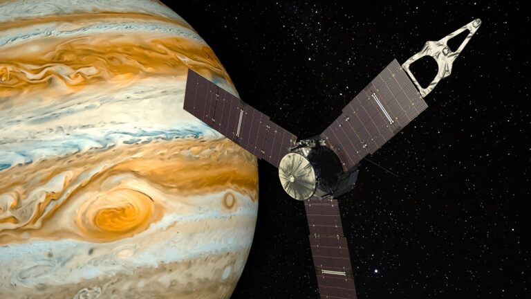 Juno deja de enviar datos por posible exceso de radiación
